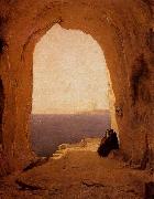 Karl Blechen Grotto in the Gulf of Naples china oil painting reproduction